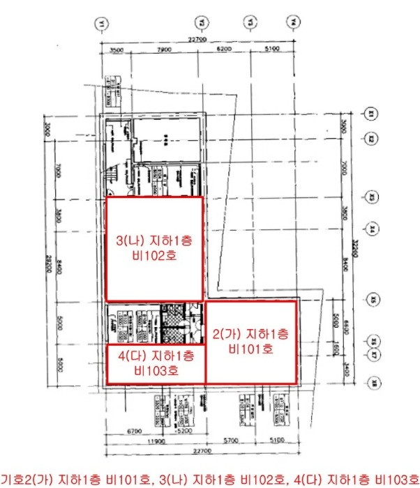 전주지방법원2022타경3283 호 별 배 치 도