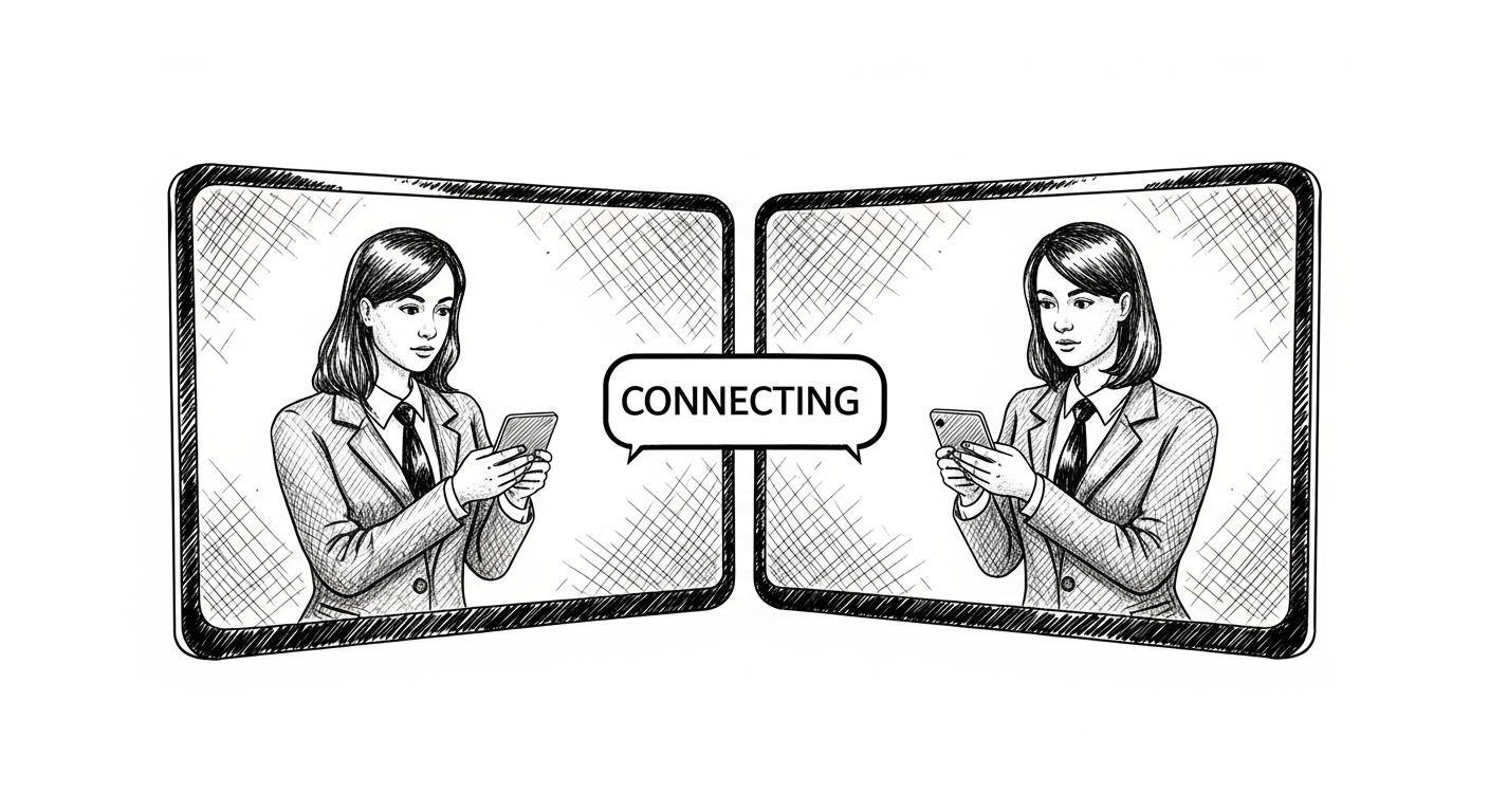 통화 목적 및 연결 과정