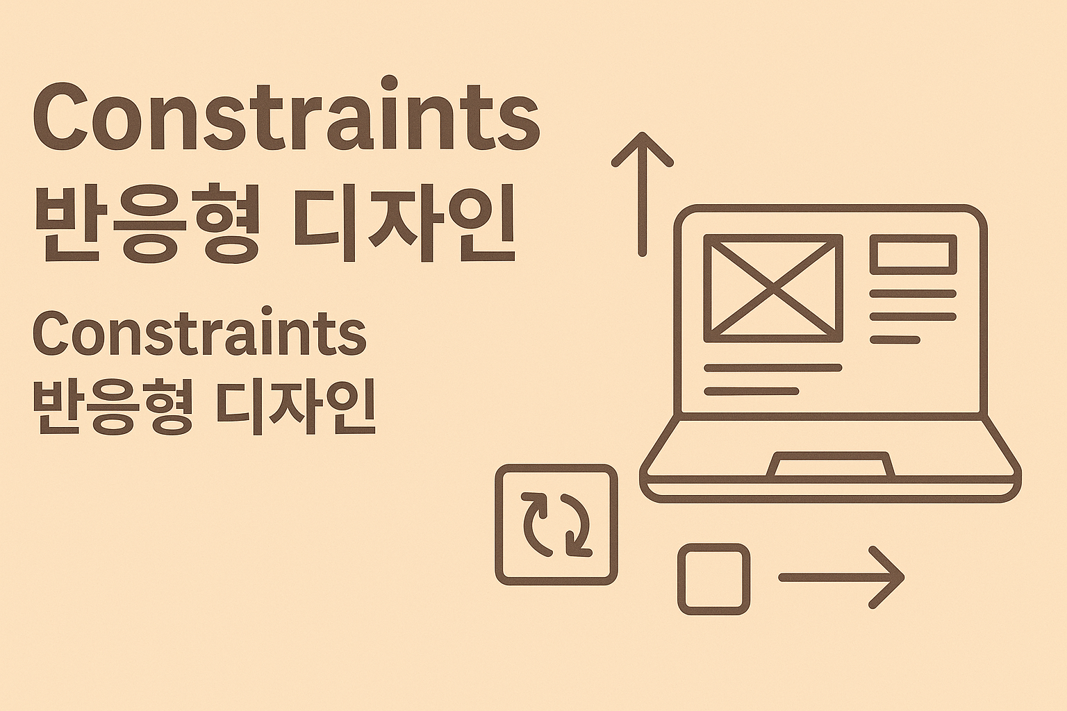 Constraints 반응형 디자인 관련 이미지