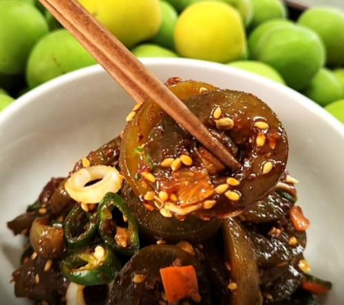 매실장아찌 담그는법과 매실장아찌무침 레시피