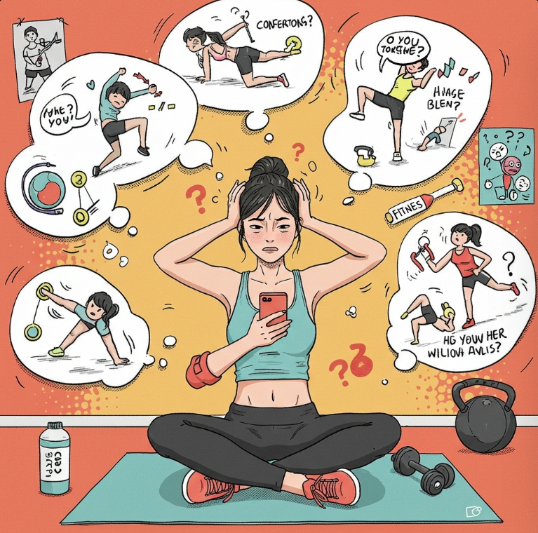 홈트 루틴? 효과 없다는 말