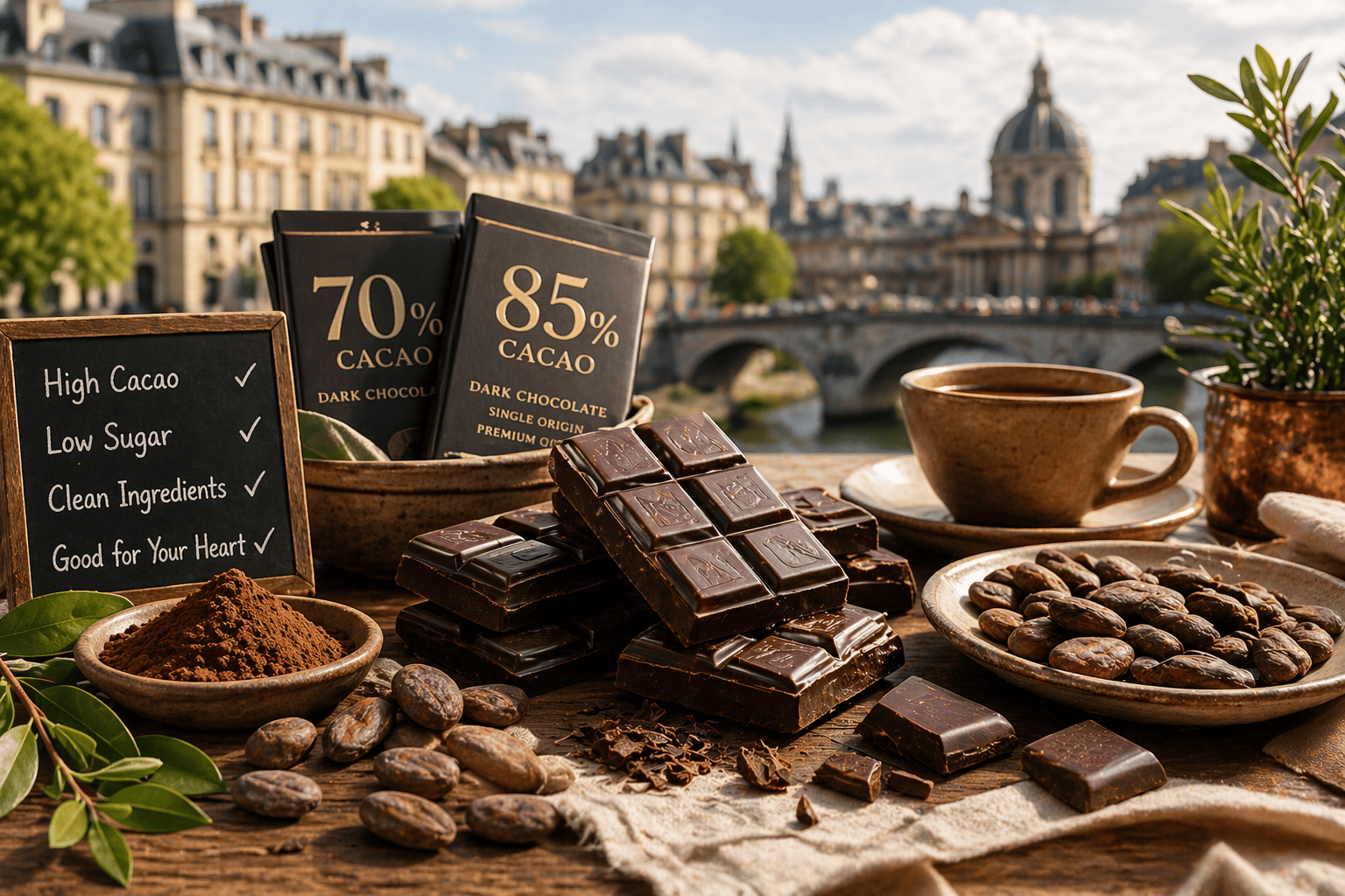 유럽식 초콜릿 건강법 분석 (다크초콜릿, 심혈관, 식습관)
