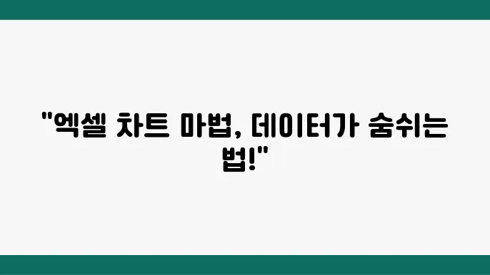 엑셀 차트에 데이터 추가하는 방법