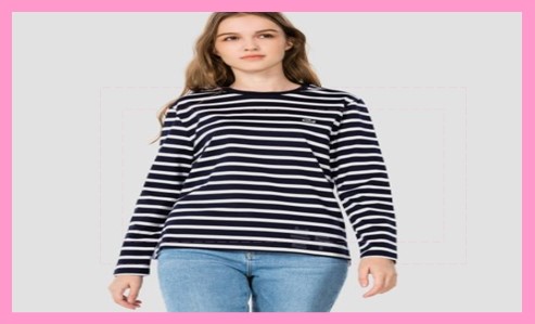 라코스테 여성 긴팔 티셔츠