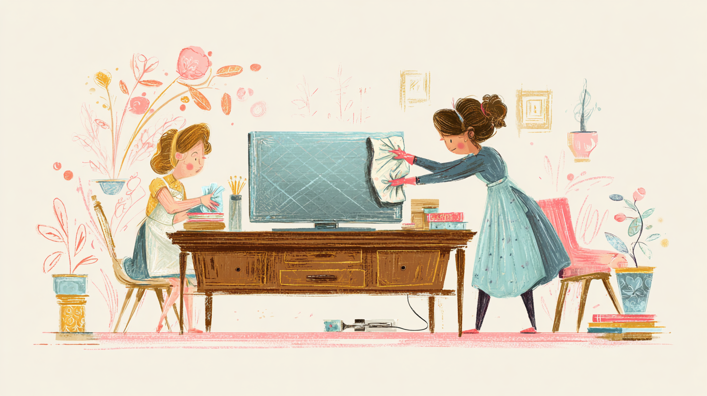 먼지 제거 청소법