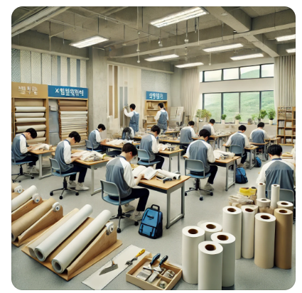 도배 학원 예시 그림1