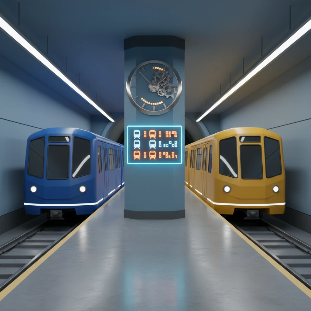 안산 초지역 지하철 노선별 운행 특징..