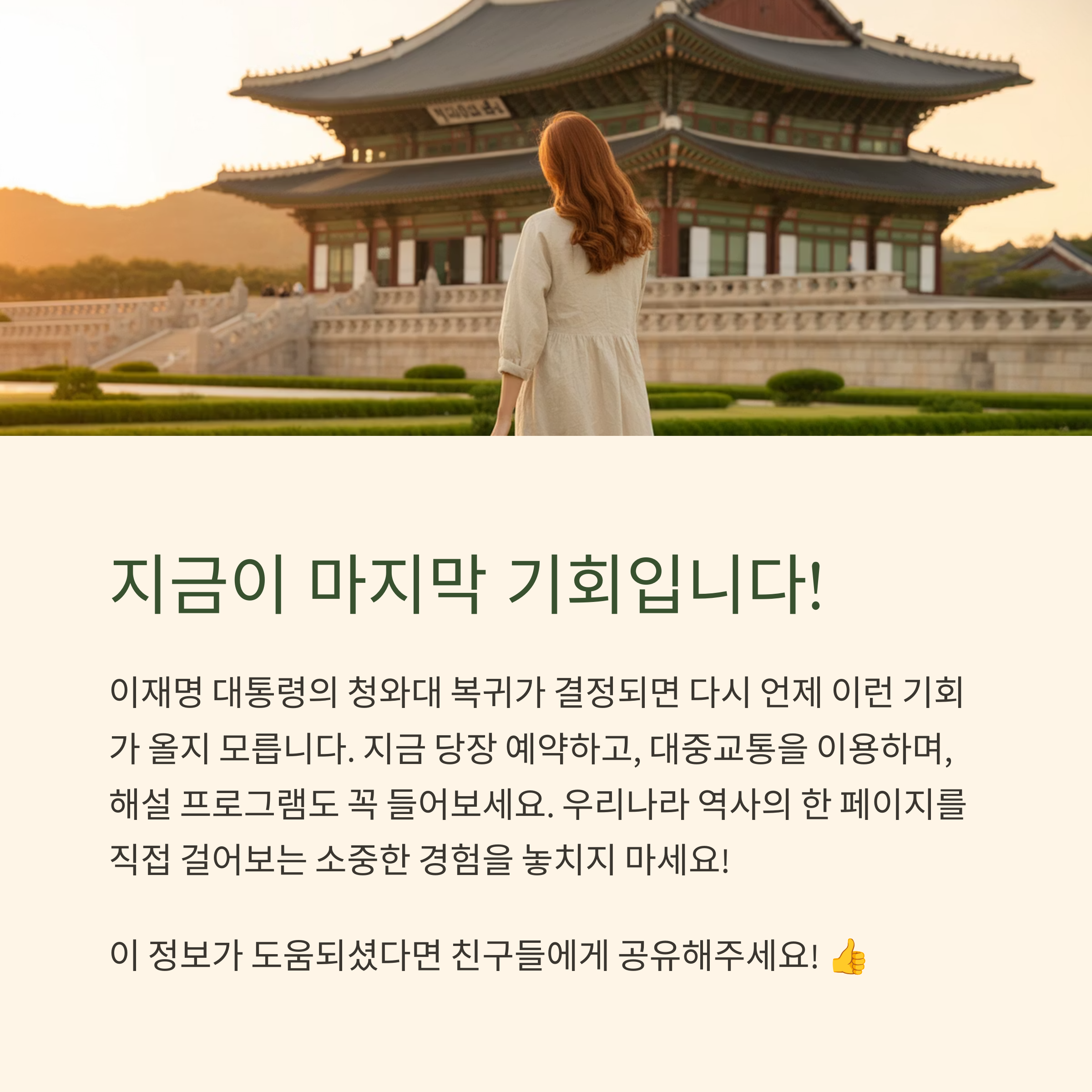청와대 개방