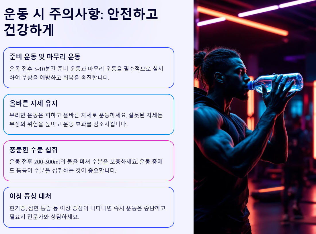 다양한 운동 방법1