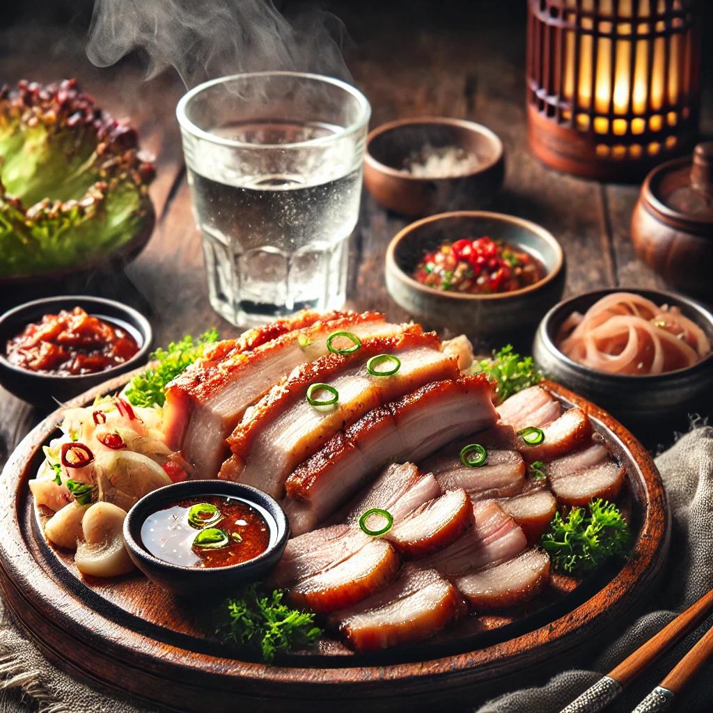 수육 소주