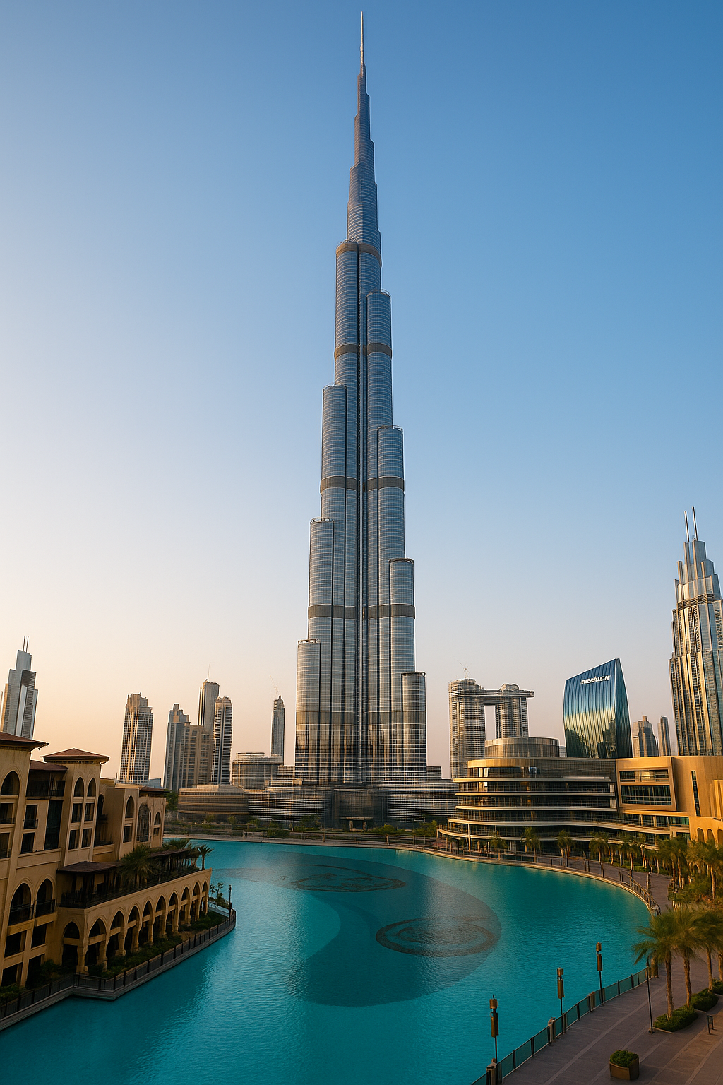두바이 버즈칼리파 관련 사진