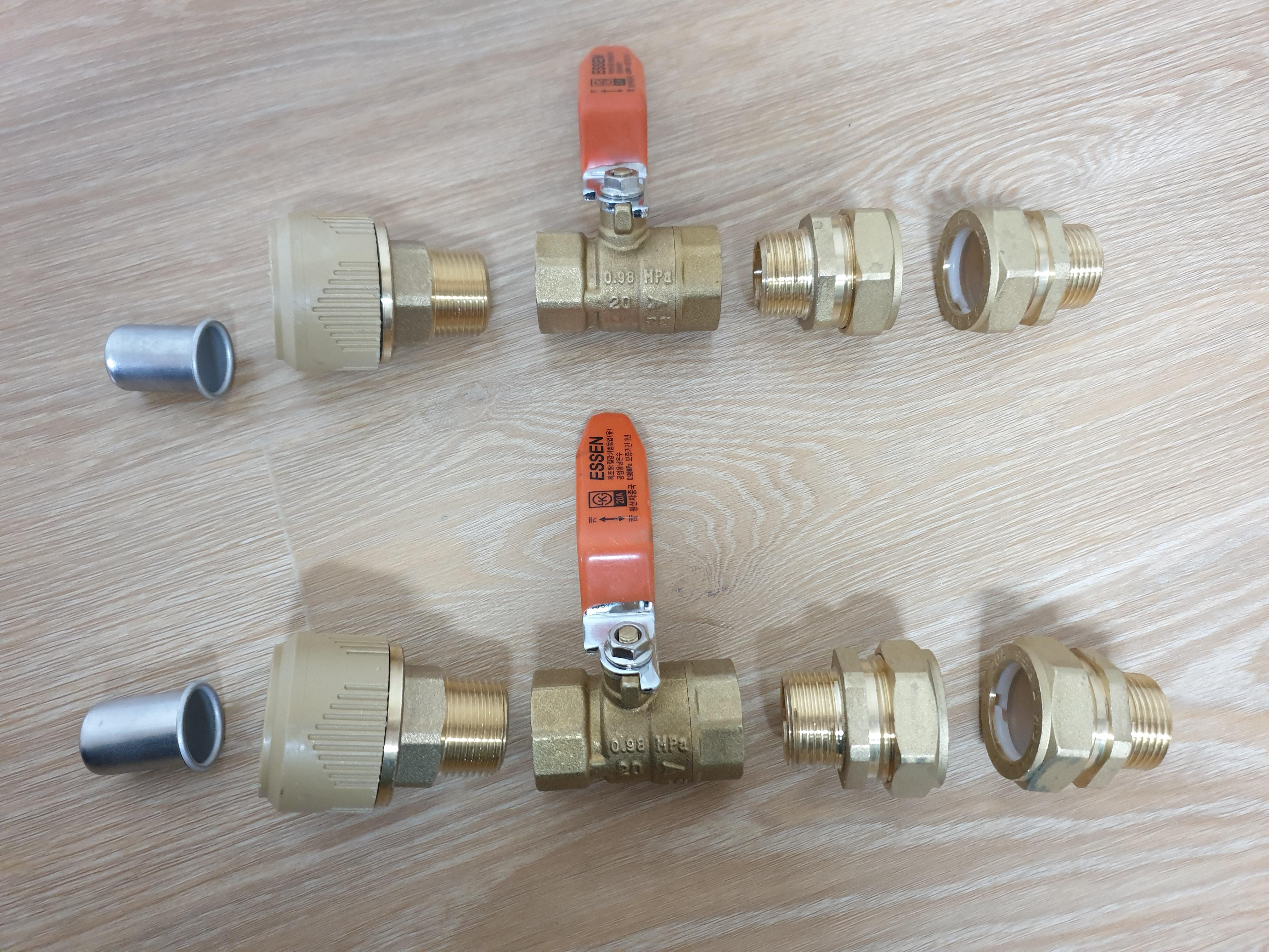 분배기 교환 부속, 가조립하여 확인