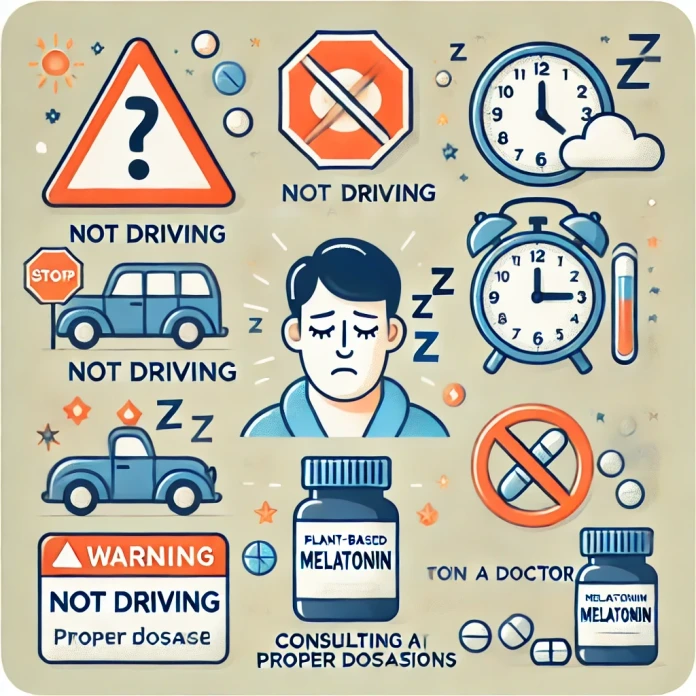 식물성멜라토닌_주의사항