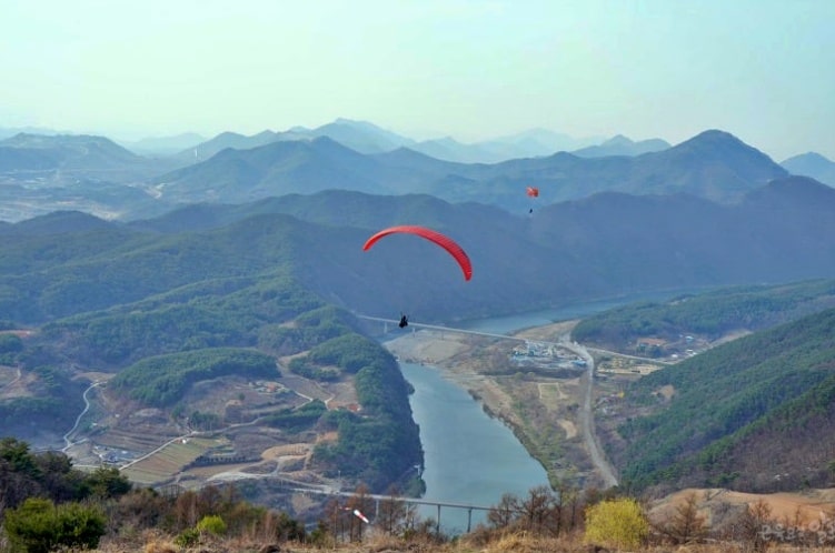 패러글라이딩-뷰-감상
