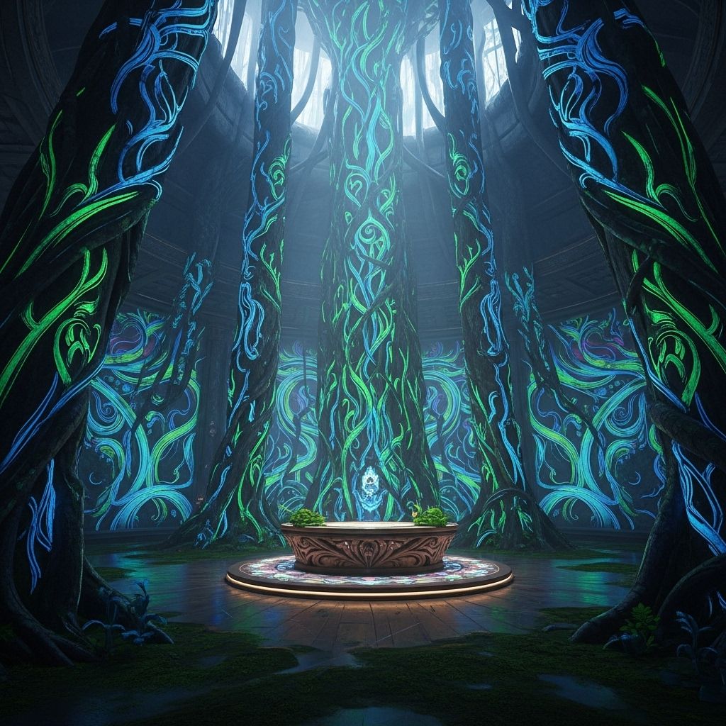 아바타3, 숲의 신전