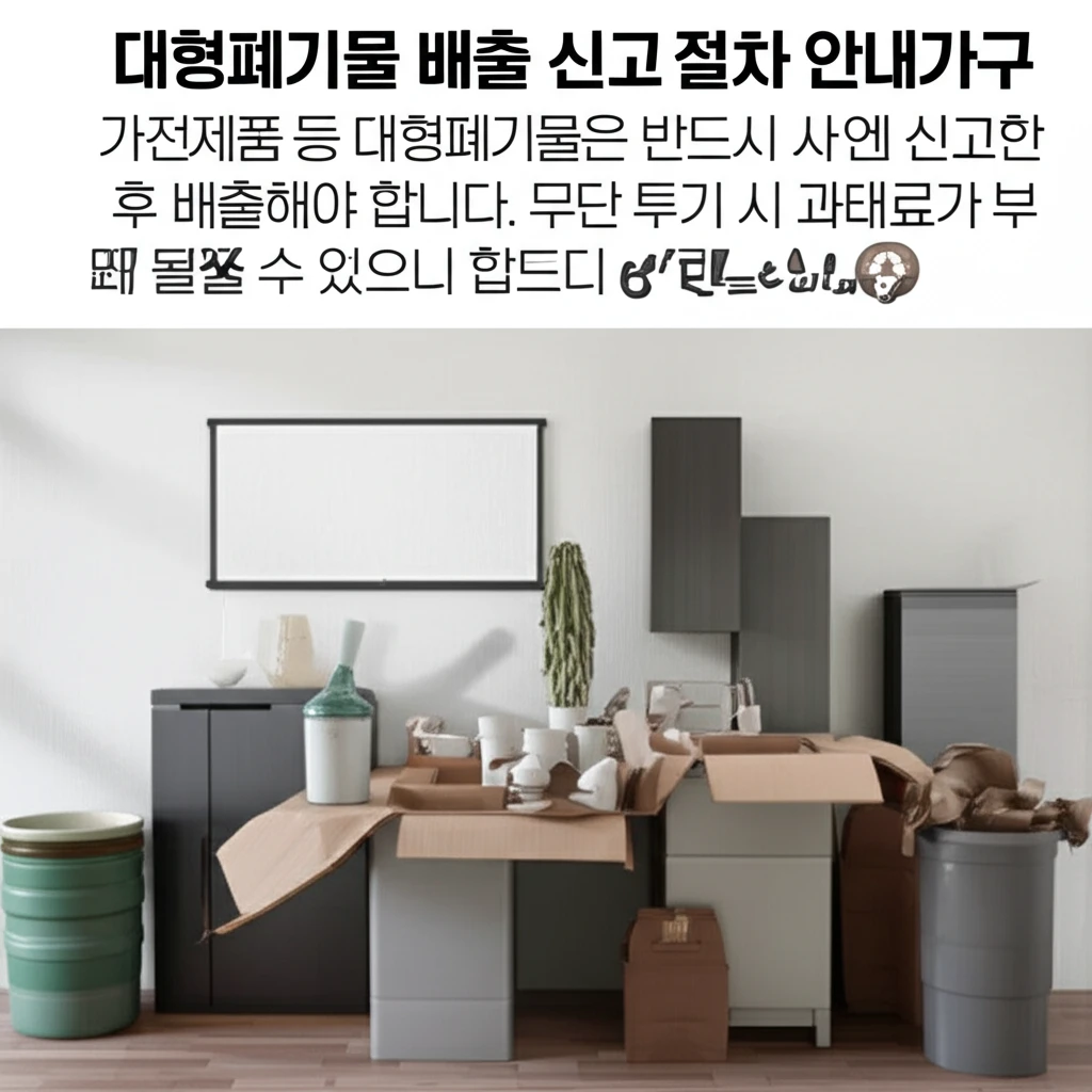 깨끗한 현석동을 위한 쓰레기 배출 핵..