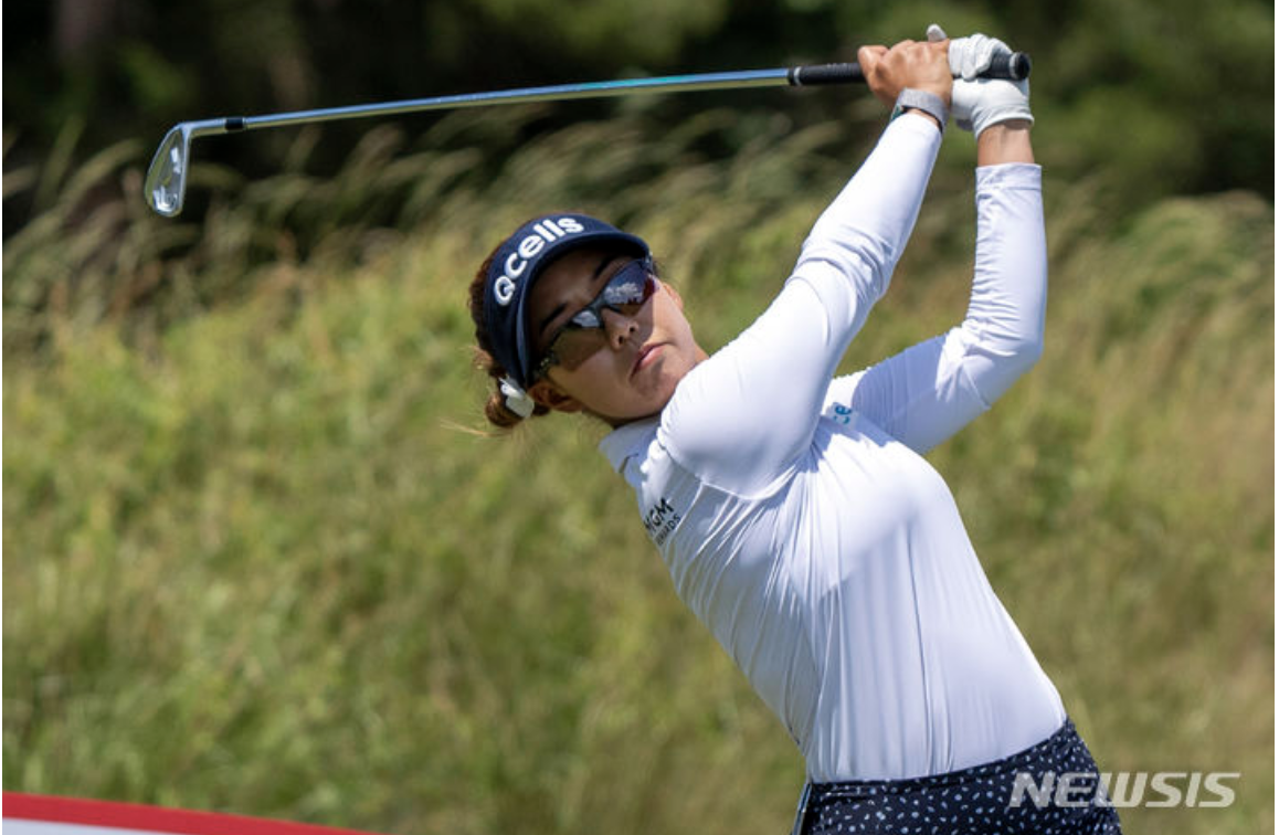 AIG 여자오픈 1라운드 '신지은'