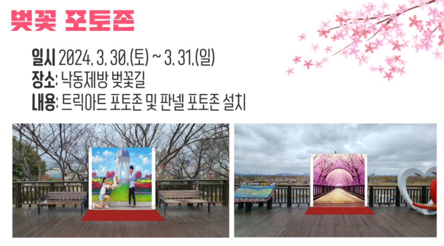 부산 낙동강 정원 벚꽃 축제