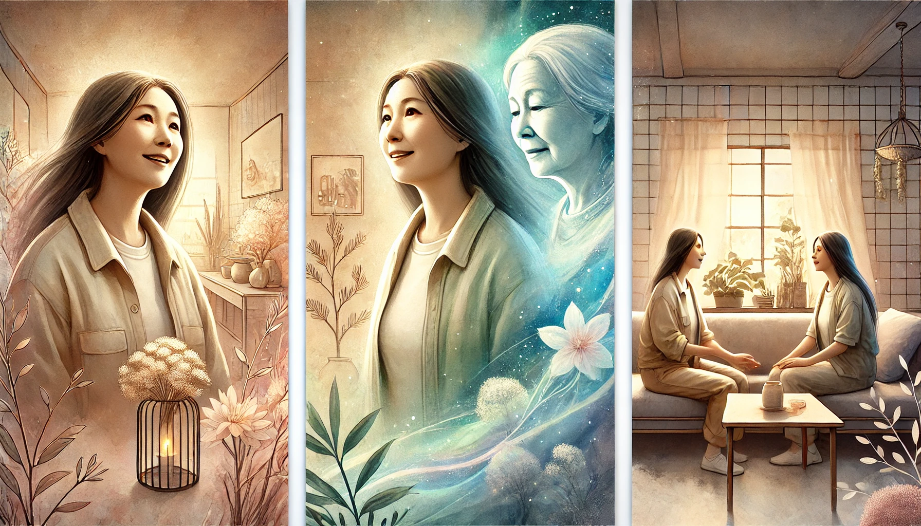 돌아가신 어머니가 웃는 꿈 해몽 의미와 심리적 해석