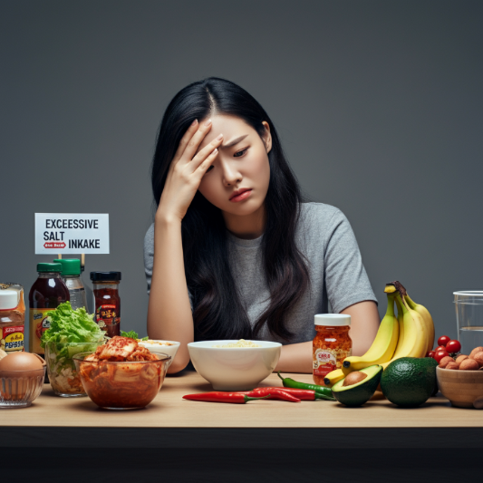 염분 섭취 과다