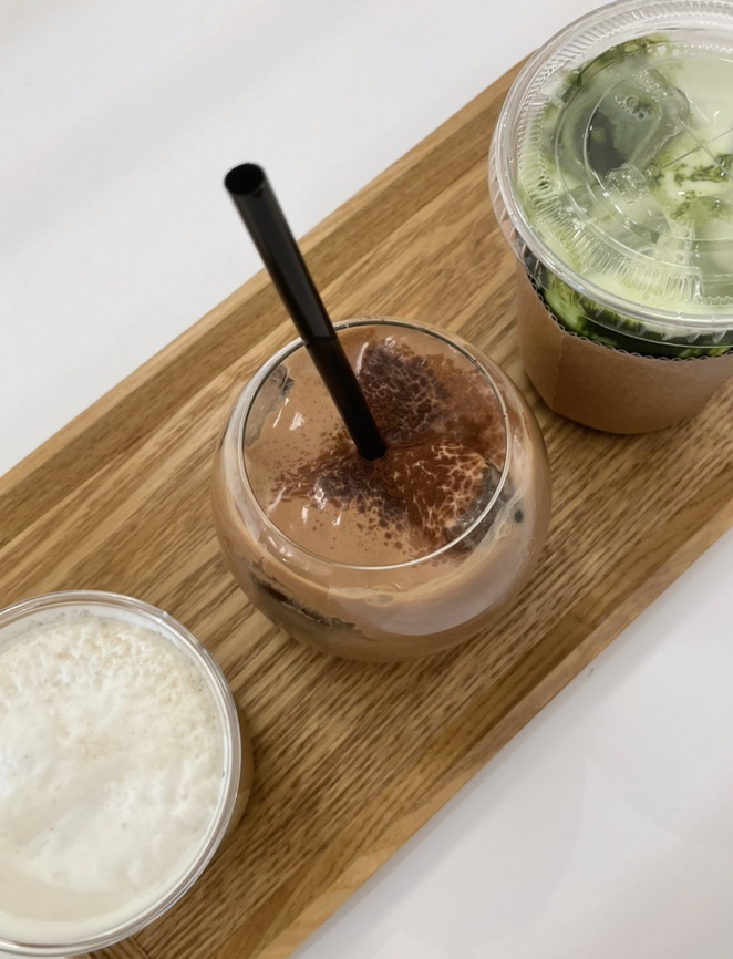 가배도에서-주문한-음료들