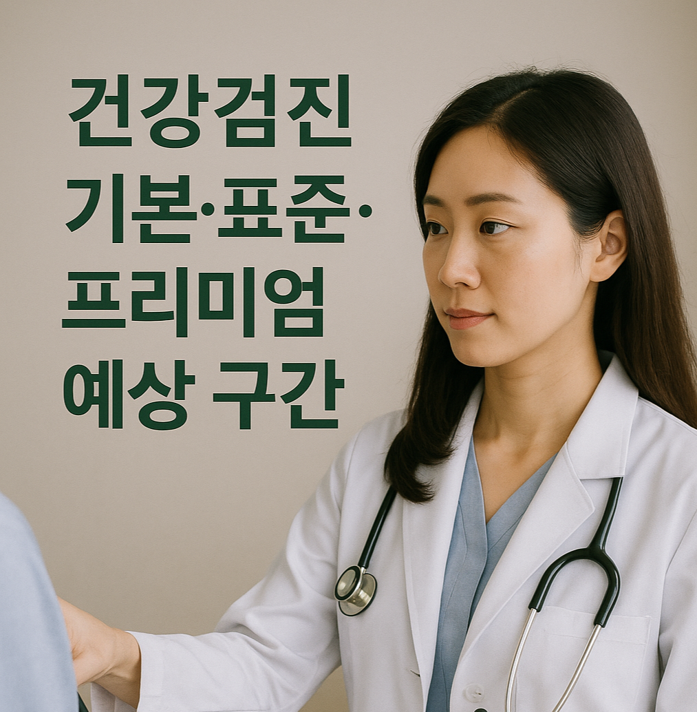 건강검진 금액 비교 총정리