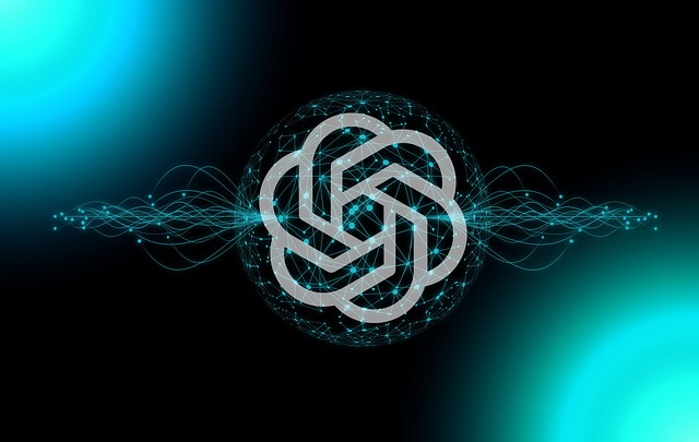 Open AI 챗GPT 로고 3D