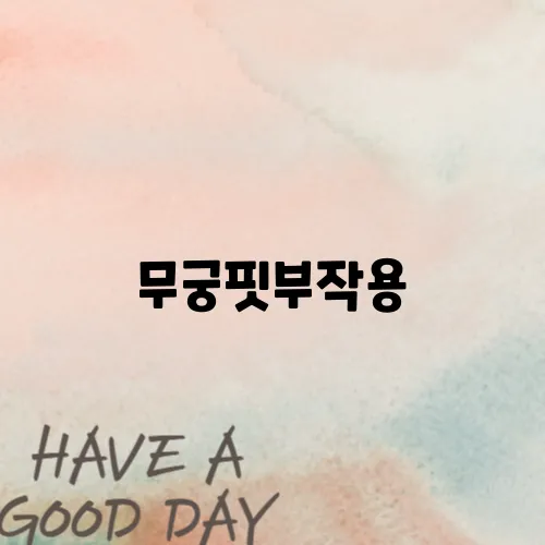 무궁핏부작용