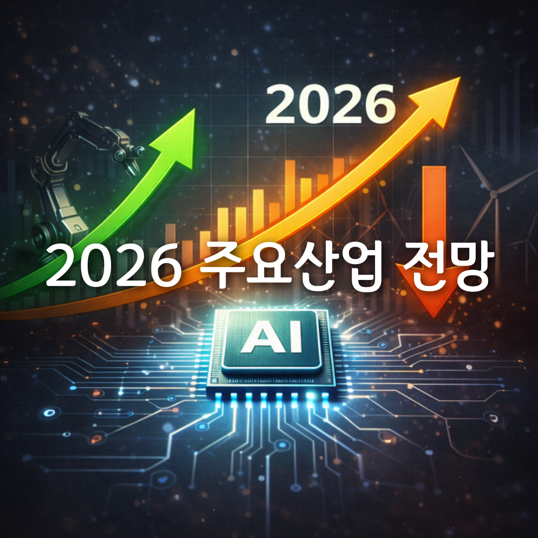 2026년 뜨는 산업·지는 산업 한눈에 보기☑️ 투자자가 꼭 알아야 할 트렌드