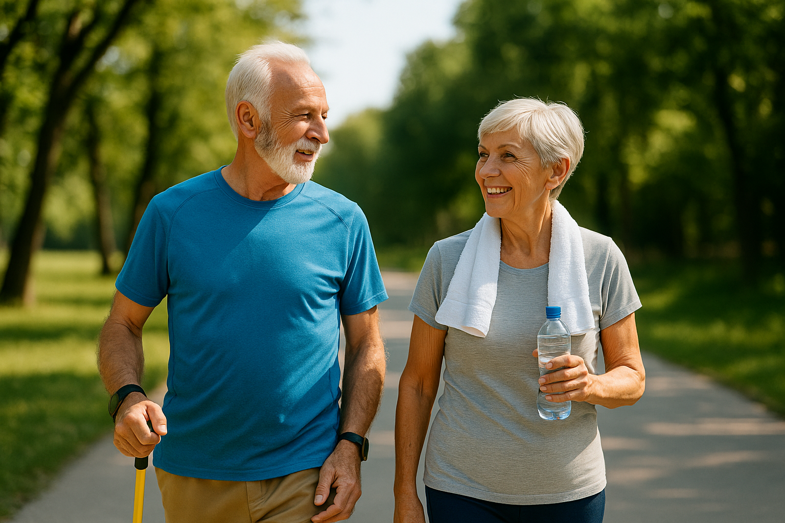 걷기만 잘해도 건강이 달라집니다 – 시니어 맞춤 걷기법