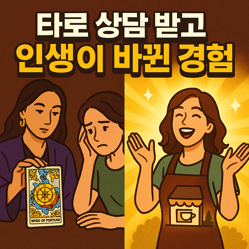 타로 상담 받고 인생이 바뀐 경험