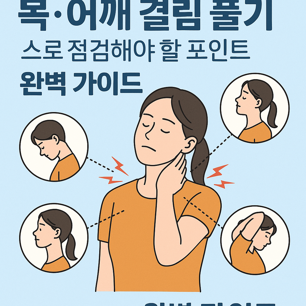 목&middot;어깨 결림 풀기