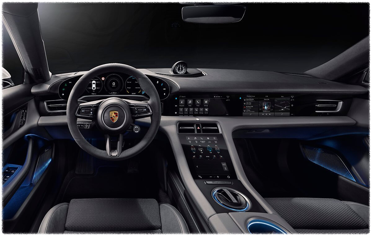 포르쉐타이칸-실내이미지