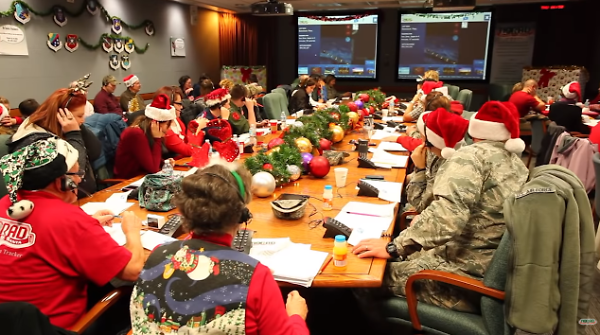 북미 항공우주방위사령부 'NORAD'의 산타 추적