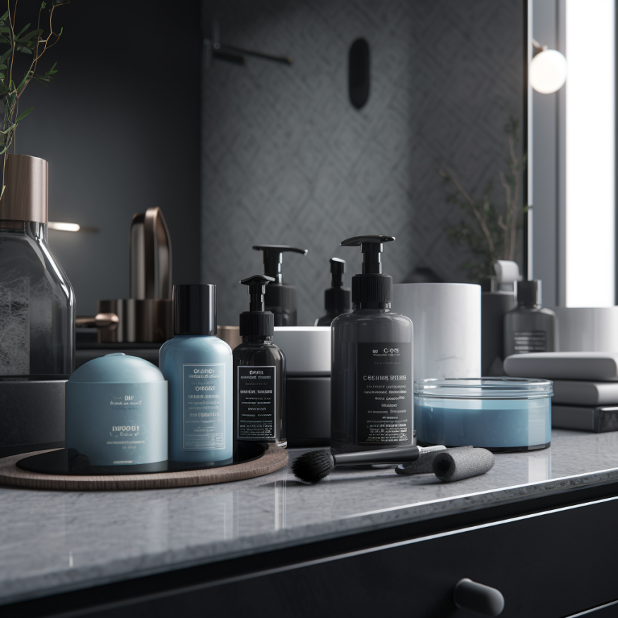 지성 피부 관리법 : 유분 조절부터 모공 케어까지 - 여러 제품 이미지.