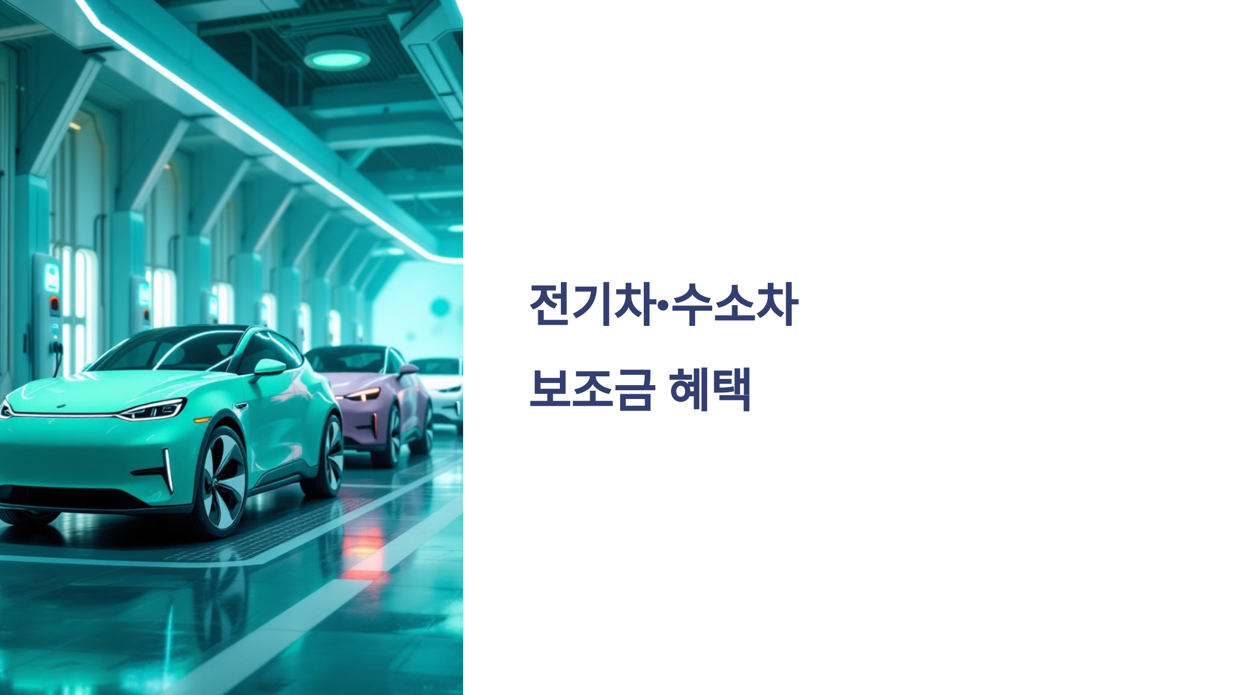 전기차·수소차 보조금 혜택!