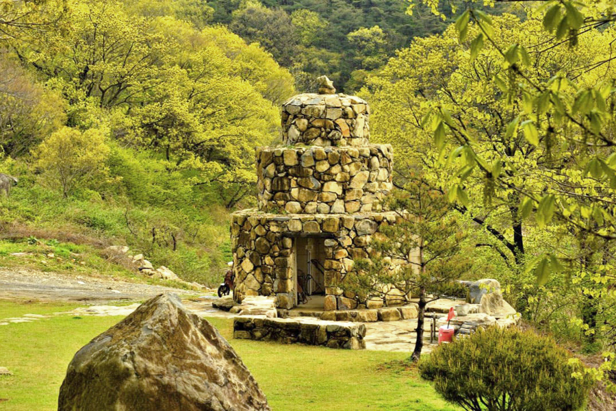 화순 무등산 바우정원 야외풍경