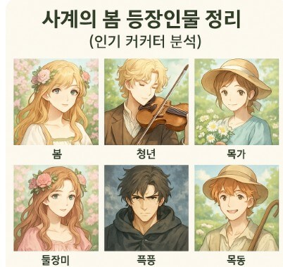 사계의 봄 사진