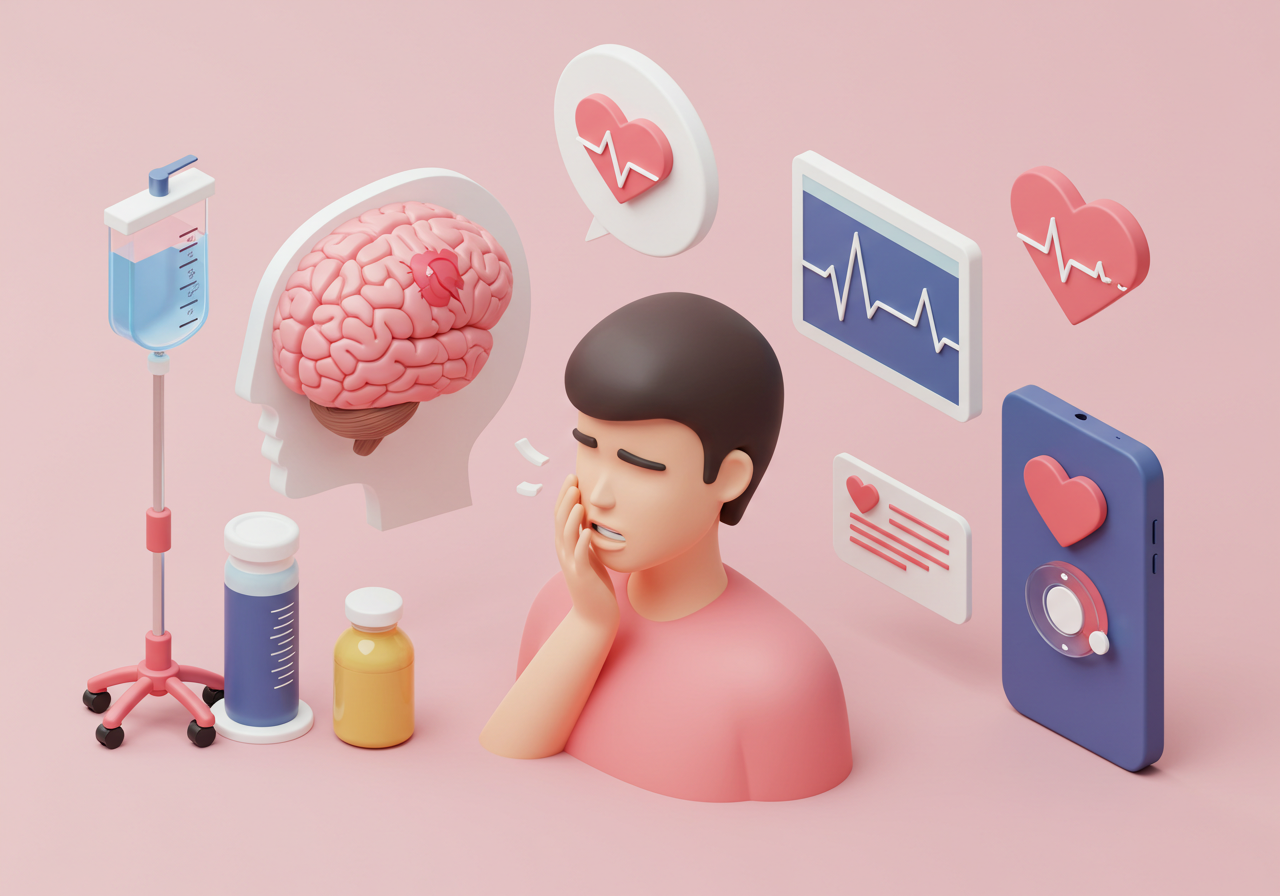 뇌경색 전조증상 6가지 놓치지 마세요, 예방 방법!