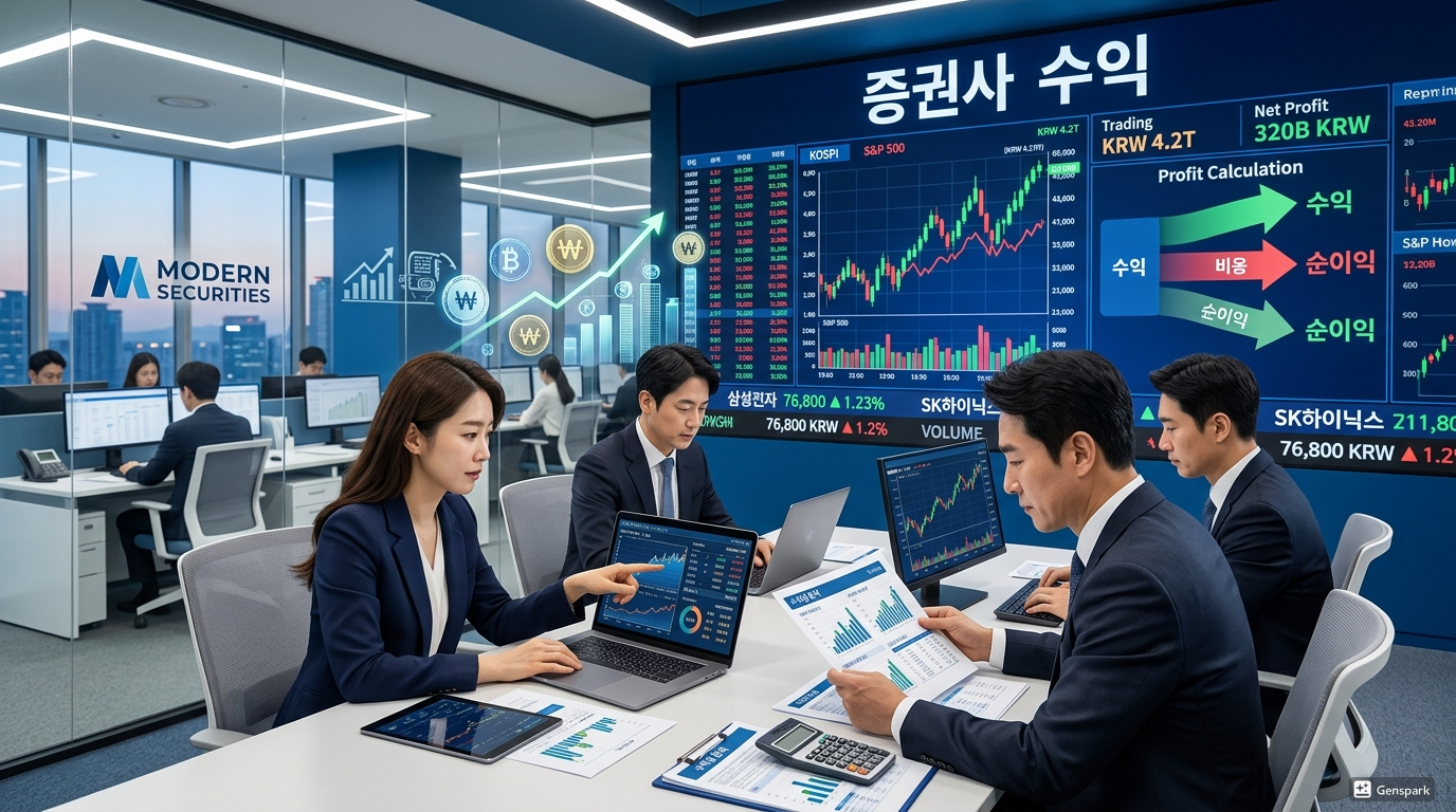 증권사는 얼마나 수익을 얻는가