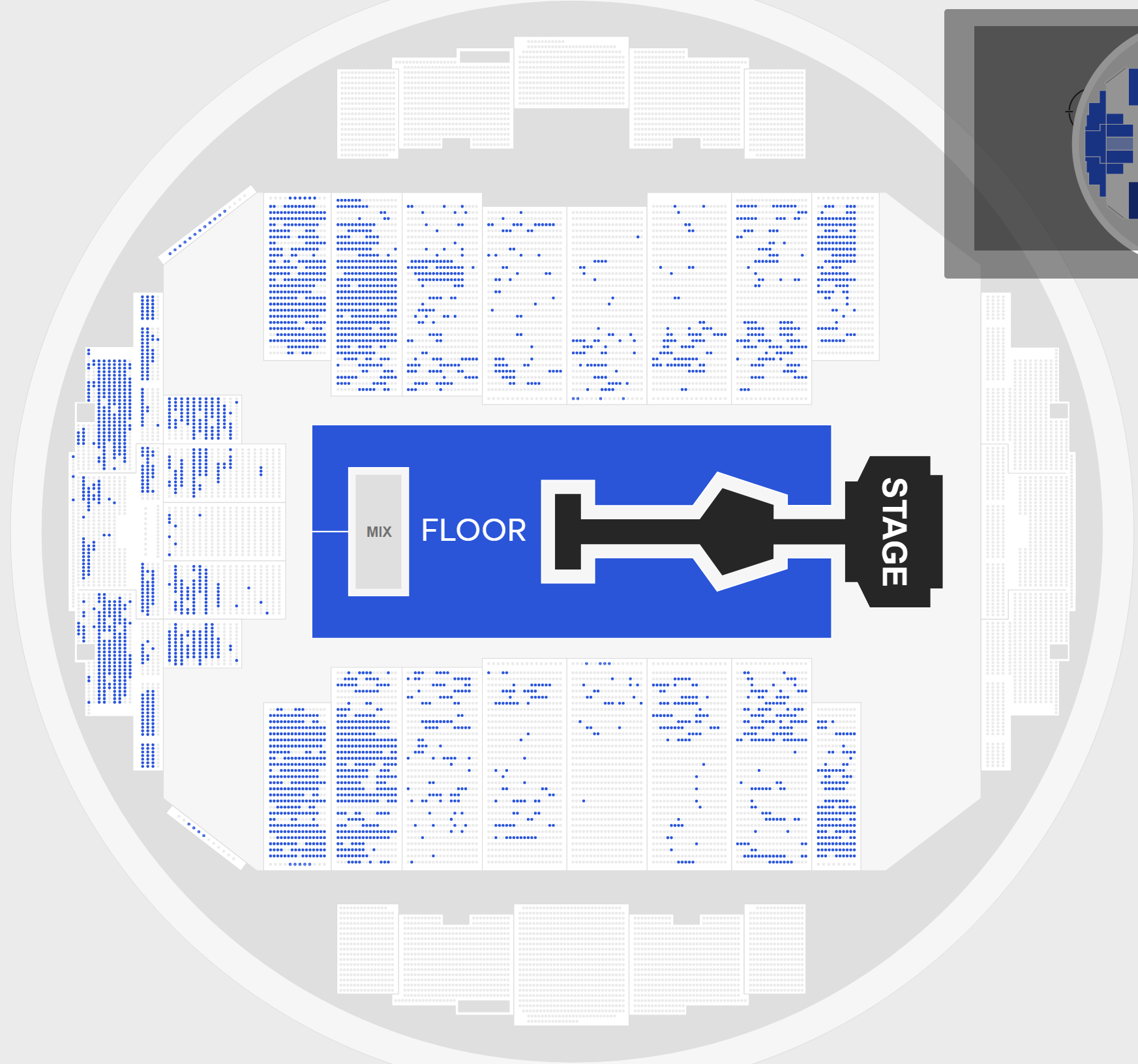 TOMORROW X TOGETHER WORLD TOUR &amp;lt;ACT : PROMISE&amp;gt; IN U.S. TACOMA DOME 좌석배치도