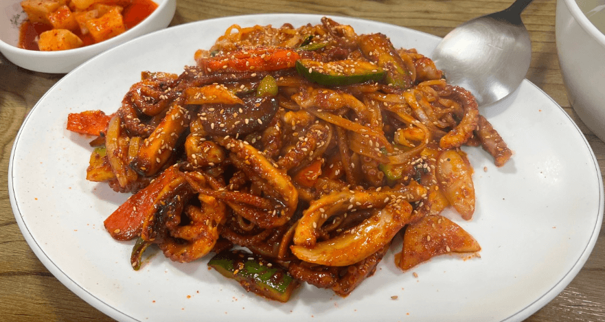 생방송투데이 칼낙볶음 광주 맛집 정보! 고수뎐