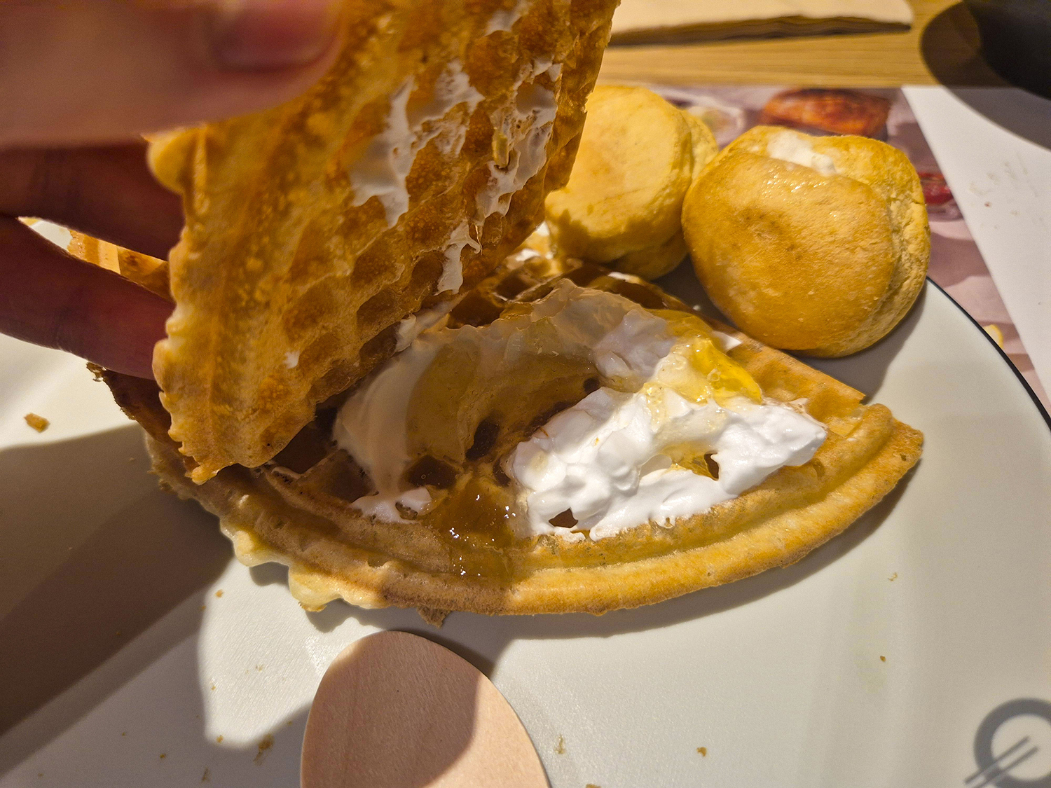 와플 만들어 먹기 2