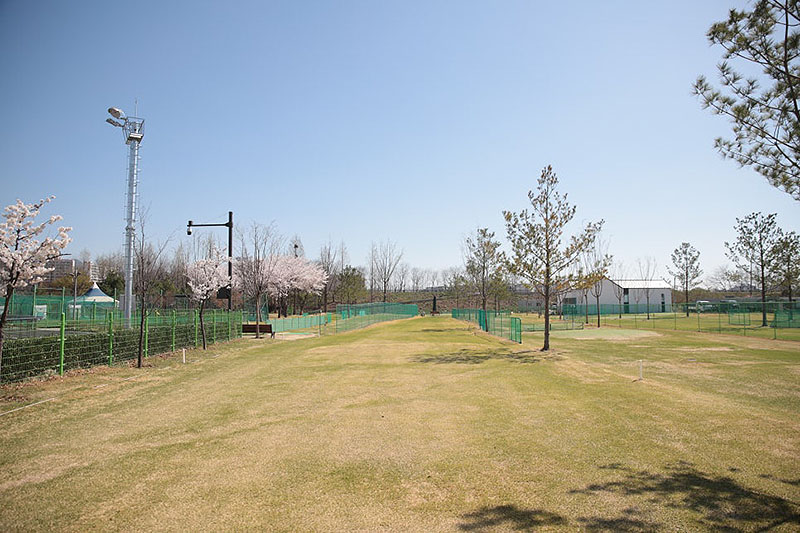 대구 팔현파크골프장. 대구시 수성구 고모동 20-3 (수성패밀리파크 내)