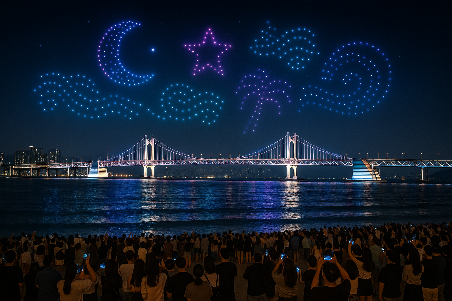 광안리 드론라이트쇼