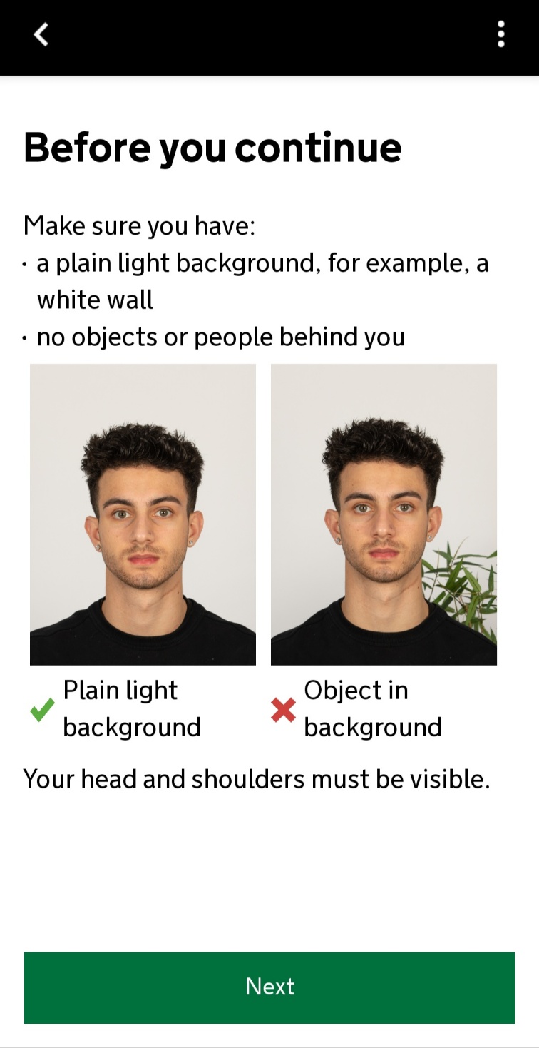 UK ETA 본인 인증 주의 사항