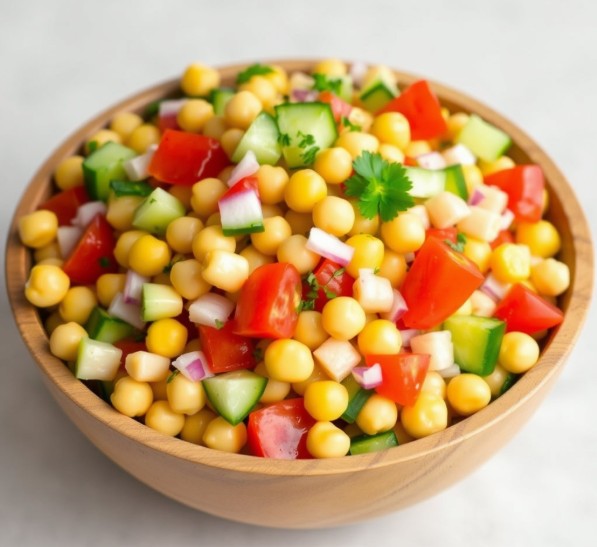 루핀콩 샐러드 with 병아리콩