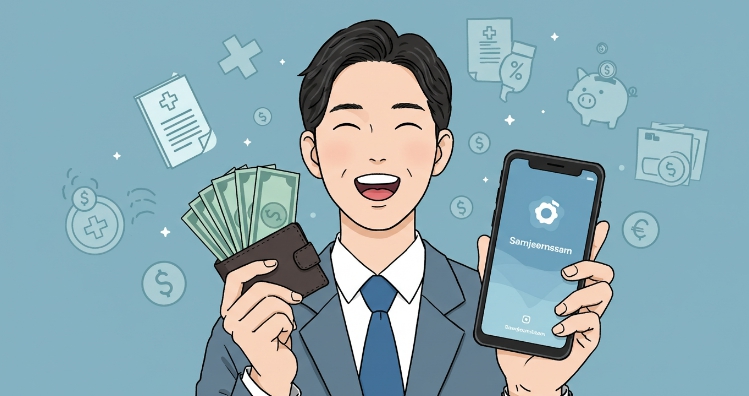 삼쩜삼 병원비 환급 관련 이미지