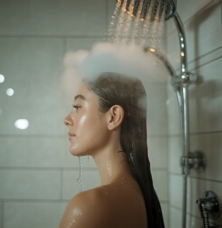 최악의 습관, 뜨거운 물로 머리 감기