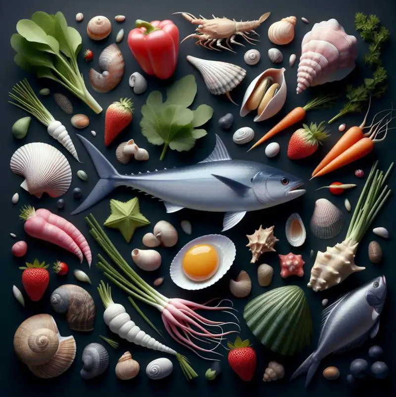 4월-제철음식-달래-냉이-바지락-딸기의-모습